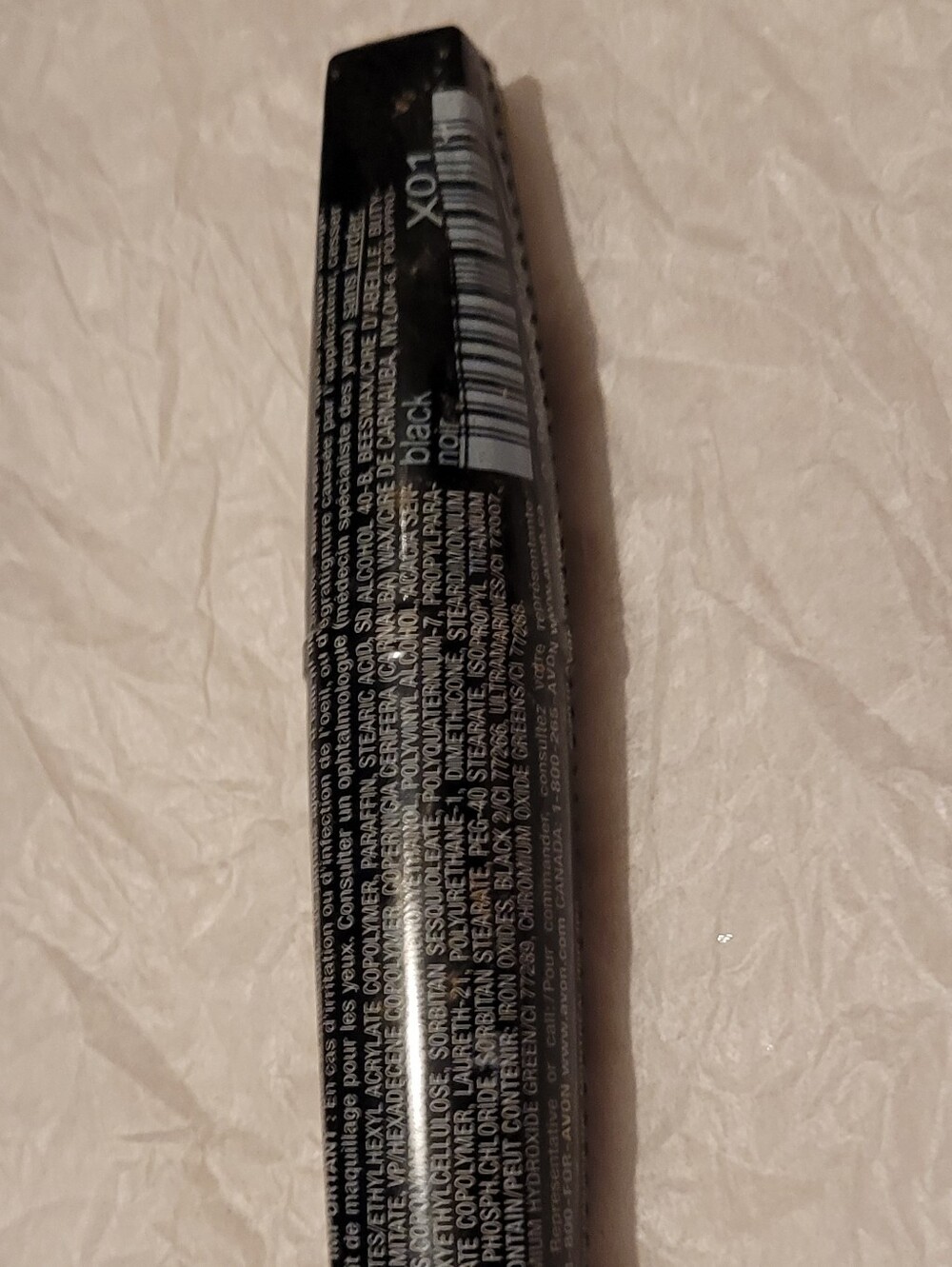 Vintage Avon X01 Black Super Extend Mascara Still In Original Wrapper.
